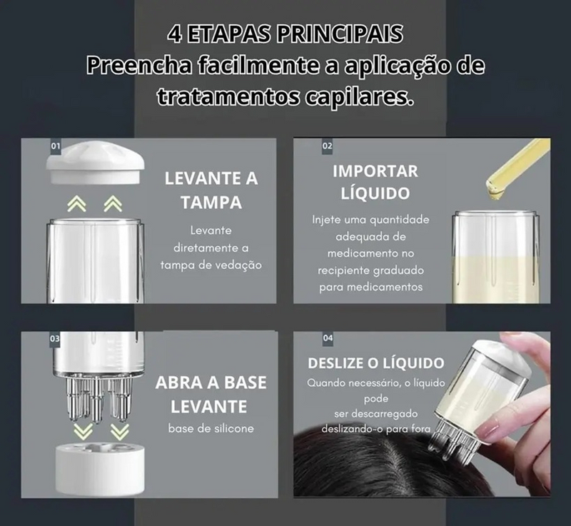 Aplicador de Óleo Capilar Ritual Crescer