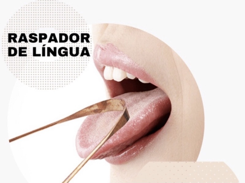 Raspador de Lingua Ayurveda Auracobre