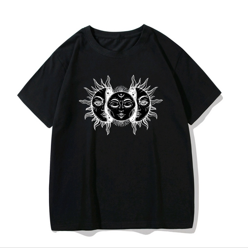 Camiseta Feminina Sol e Lua