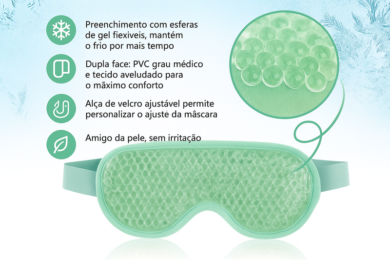 Máscara Facial em Gel Dupla Face Renova