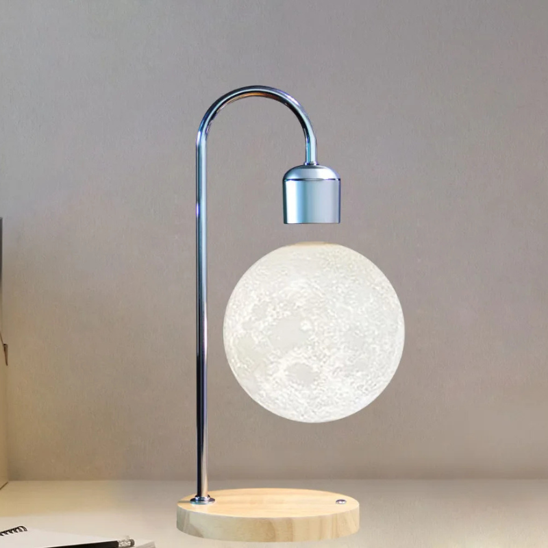 Luminária Lunar Flutuante LED Aura Moon