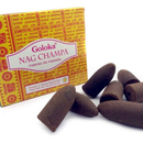 Incenso Cone Efeito Cascata Indiano Goloka