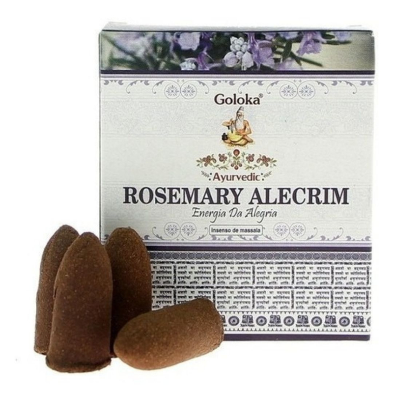 Incenso Cone Efeito Cascata Indiano Goloka