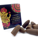 Incenso Cone Efeito Cascata Indiano Goloka