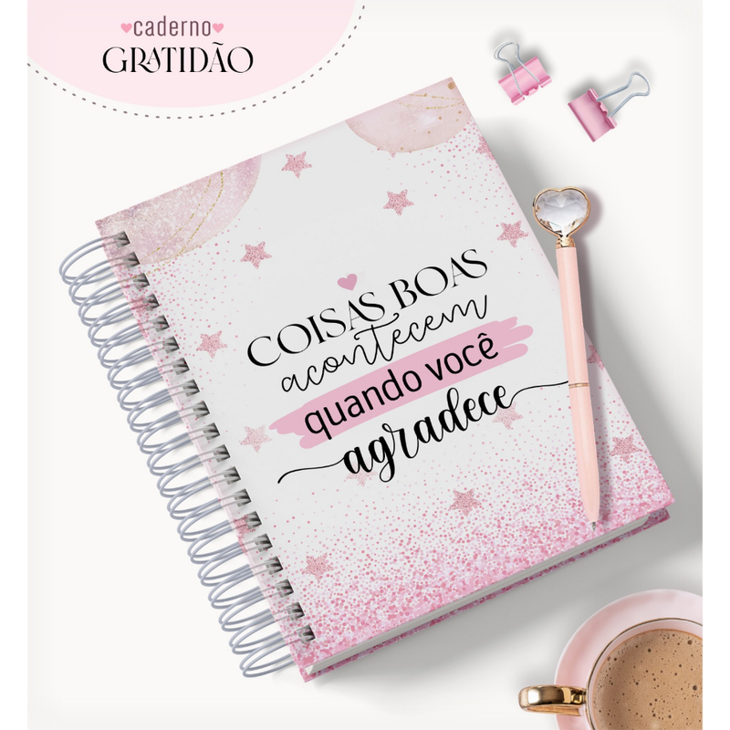 Caderno da Gratidão e hoponopono