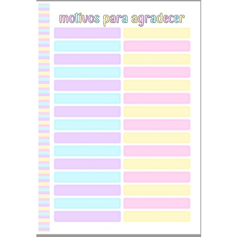 Caderno da Gratidão e hoponopono