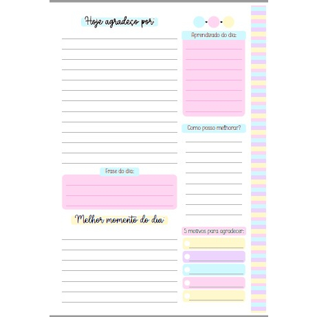 Caderno da Gratidão e hoponopono