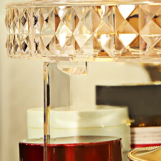 Organizador de Maquiagem Lumina Diamond 360°