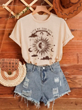 Camiseta Feminina T-shirt Live by the Sun