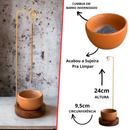 Incensário porta incenso invertido