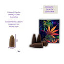 Incenso Goloka Cone Efeito Cascata Indiano