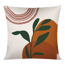 Kit c/ 4 Capas de Almofada Decorativas Modern Print 45x45 - Folhagem Natural