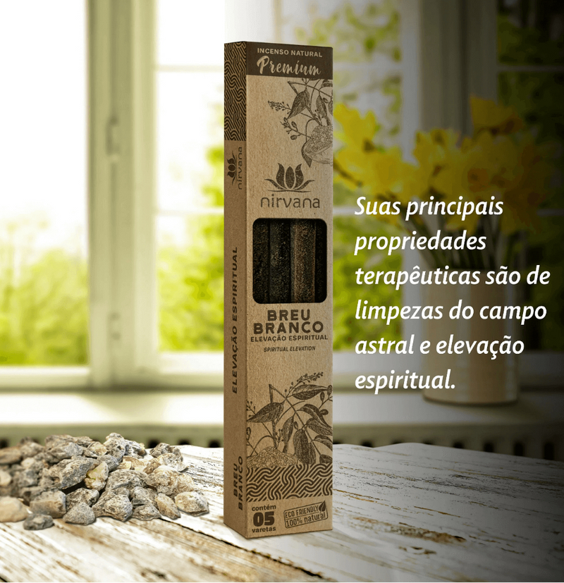 Incenso Nirvana Premium 100% Natural