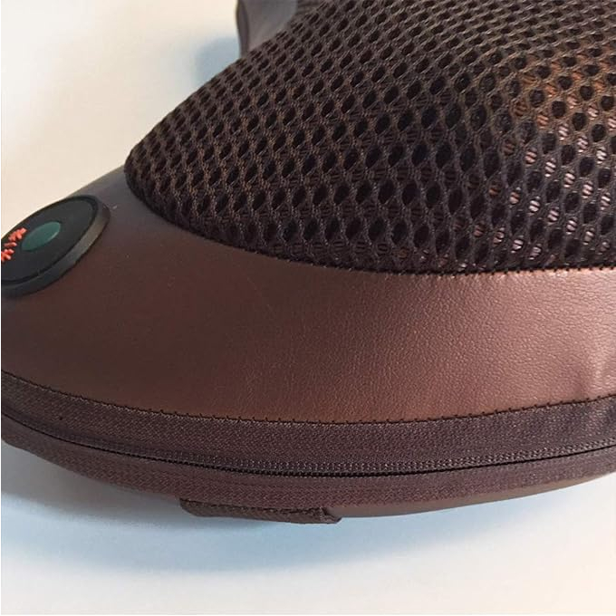 Encosto Massageador Shiatsu Lombar Pescoço Veicular e Casa pés cabeça bivolt