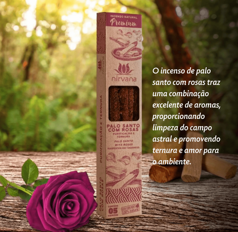 Incenso Nirvana Premium 100% Natural