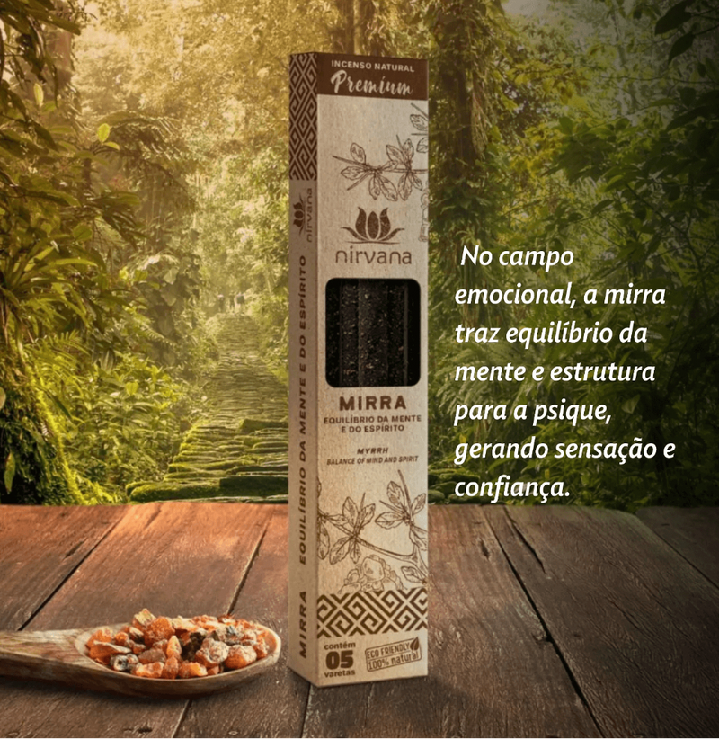 Incenso Nirvana Premium 100% Natural