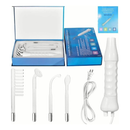 Aparelho Alta Frequência Portátil Ozônio Tratamento De Pele 4 Em 1 Eletroterapia Facial E Capilar