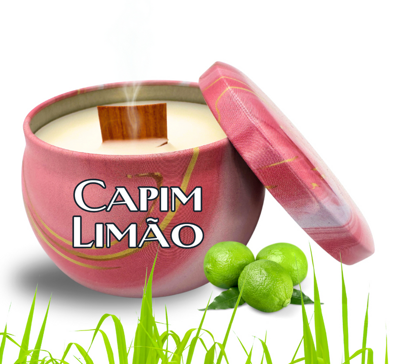 Vela Aromática Chama de Gaia