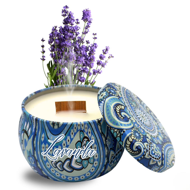 Vela Aromática Chama de Gaia