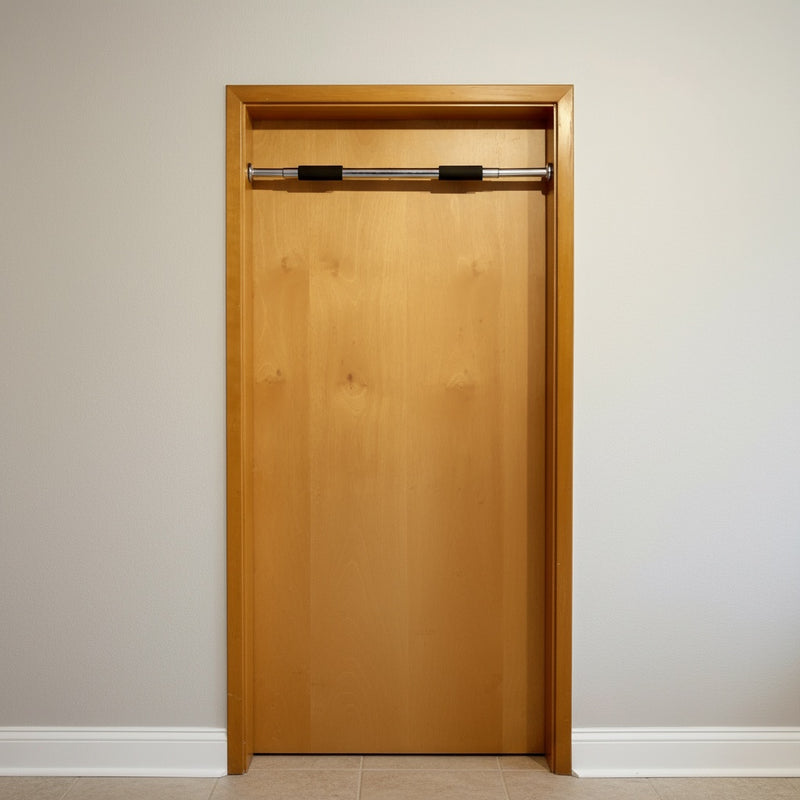 Barra Fixa de Porta para Flexão Regulável Eixo Vital