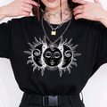 Camiseta Sun & Moon Aesthetic