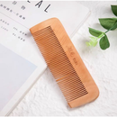 Pente De Madeira Barba Cabelo 16x5cm