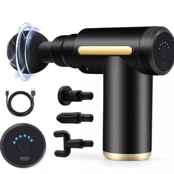 Massageador Elétrico Alta Frequência Profissional Muscular Massagem Portátil