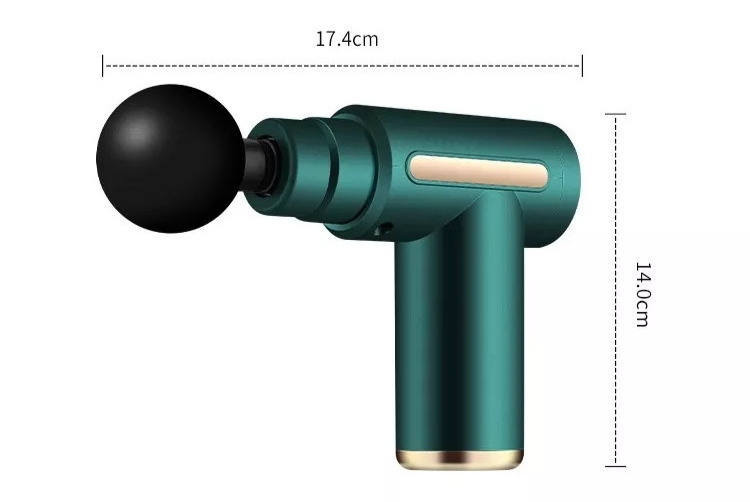 Massageador Elétrico Alta Frequência Profissional Muscular Massagem Portátil