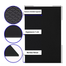 Manta Piso Tapete Tatame Borracha Eva Texturizado 2x1 - 10mm