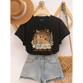 Camiseta Feminina Boho Cacto