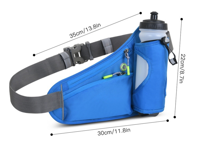 Pochete Esportiva Corrida Telefone Móvel Com Porta Garrafas De Água Para Caminhadas Ciclismo MBFIT