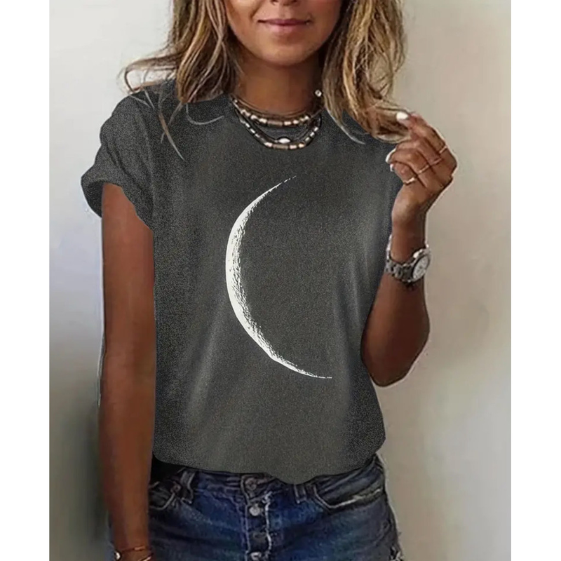 t-shirt blusa camiseta lua viscolycra