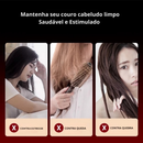 Escova Capilar Elétrica Luz Vermelha Aplicador de Óleo Crescimento e Fortalecimento dos Fios